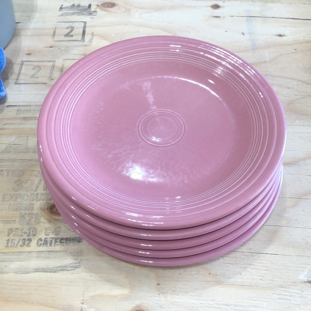 Fiesta/Homer Laughlin Rose Dinner Plate